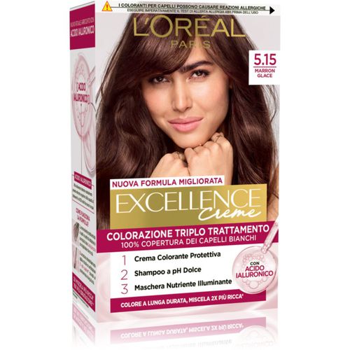 Excellence Creme tinte de pelo tono 5.15 Marron Glace 1 ud - L’Oréal Paris - Modalova