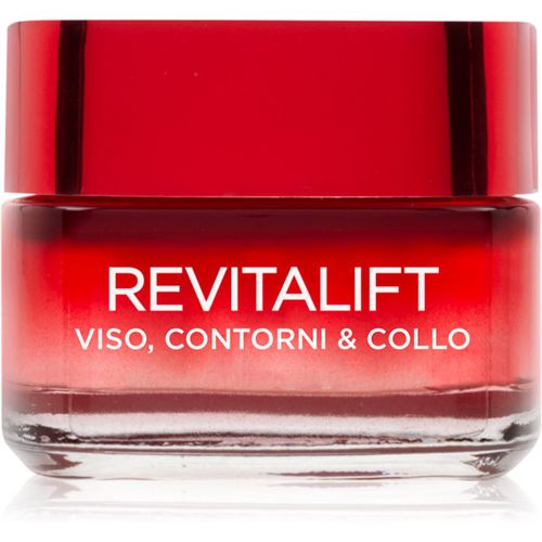 Revitalift Viso, Contorni & Collo crema liftante rassodante per viso e collo 50 ml - L’Oréal Paris - Modalova