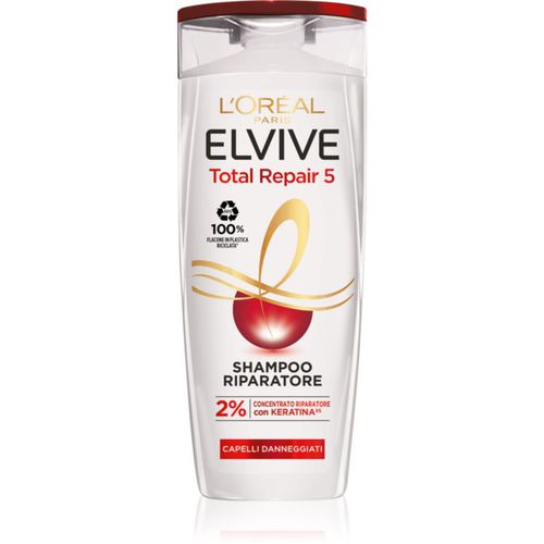 Elseve Total Repair 5 champú regenerador con queratina 250 ml - L’Oréal Paris - Modalova