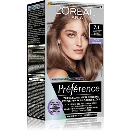 Préférence Haarfarbe Farbton 7.1 Ashy Blond - L’Oréal Paris - Modalova