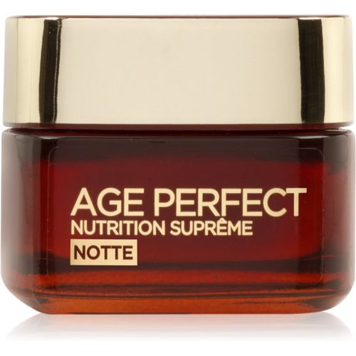 Age Perfect Nutrition Supreme crema de noche nutritiva intensa para pieles maduras 50 ml - L’Oréal Paris - Modalova