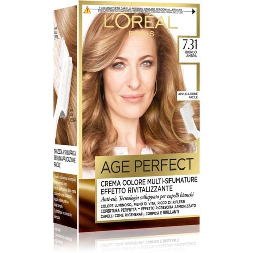 Eccellenza Age Perfect tinta per capelli con effetto rivitalizzante colore 7.31 Biondo Arma 1 pz - L’Oréal Paris - Modalova