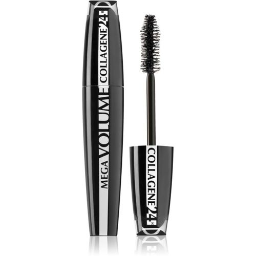 Mega Volume Collagene 24h mascara effetto volumizzante colore Extra Black 9 ml - L’Oréal Paris - Modalova