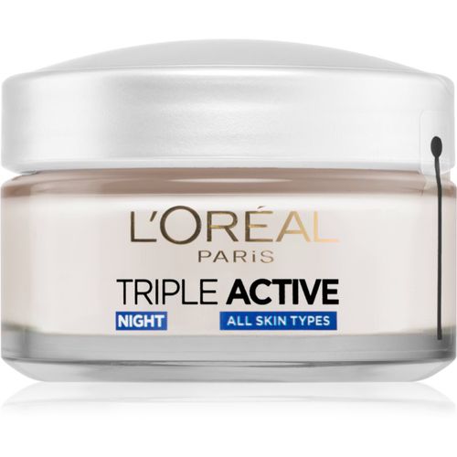 Triple Active Night crema de noche hidratante para todo tipo de pieles 50 ml - L’Oréal Paris - Modalova