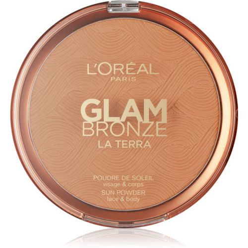 Glam Bronze La Terra Bronceador tono 02 Capri 18 g - L’Oréal Paris - Modalova