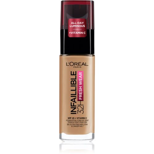 Infaillible 32H Fresh Wear maquillaje fluido de larga duración tono 235 Honey 30 ml - L’Oréal Paris - Modalova