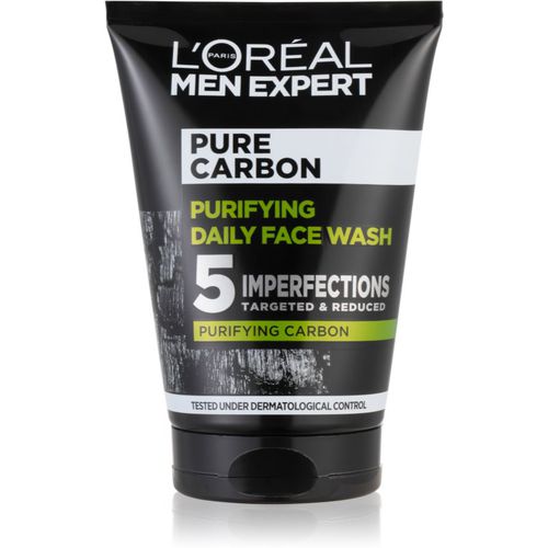 Men Expert Pure Carbon gel detergente con carbone attivo 100 ml - L’Oréal Paris - Modalova