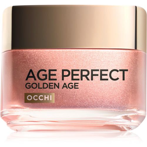 Age Perfect Golden Age crema iluminadora y rejuvenecedora para contorno de ojos para pieles maduras 15 ml - L’Oréal Paris - Modalova