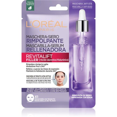 Revitalift Filler mascarilla hoja con efecto hidratante e iluminador 28 g - L’Oréal Paris - Modalova