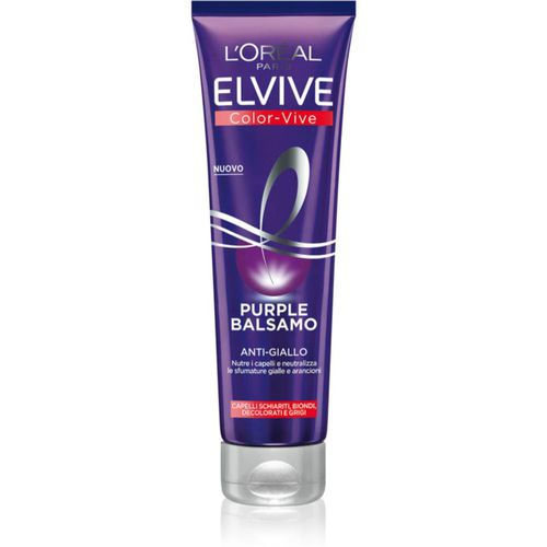 Elseve Color-Vive Purple mascarilla nutritiva para cabello rubio y con mechas 150 ml - L’Oréal Paris - Modalova