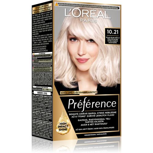 Préférence Haarfarbe Farbton 10.21 Super Light Pearl Blonde - L’Oréal Paris - Modalova