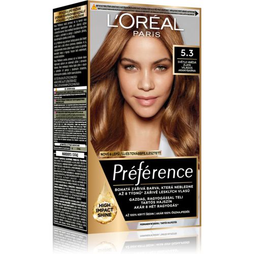 Préférence Haarfarbe Farbton 5.3 Ligth Golden Brown 1 St - L’Oréal Paris - Modalova