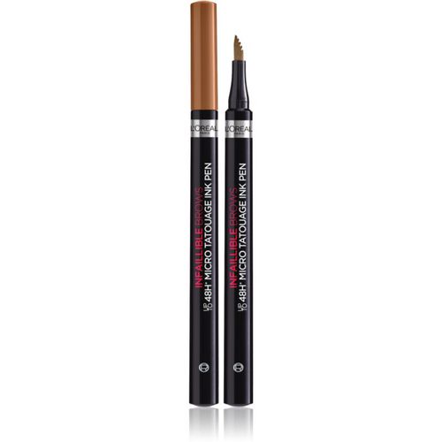 Infaillible Brows matita sopracciglia lunga tenuta colore 103 Dark blond 1 g - L’Oréal Paris - Modalova