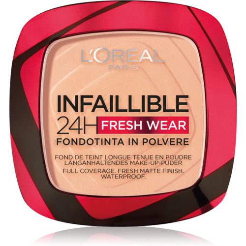 Infaillible Fresh Wear 24h fondotinta in polvere colore 245 Golden Honey 9 g - L’Oréal Paris - Modalova