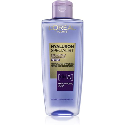 Hyaluron Specialist lozione tonica lisciante con acido ialuronico 200 ml - L’Oréal Paris - Modalova