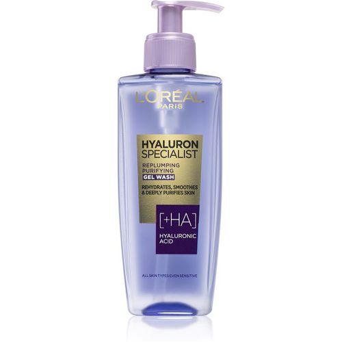 Hyaluron Specialist gel detergente con acido ialuronico 200 ml - L’Oréal Paris - Modalova