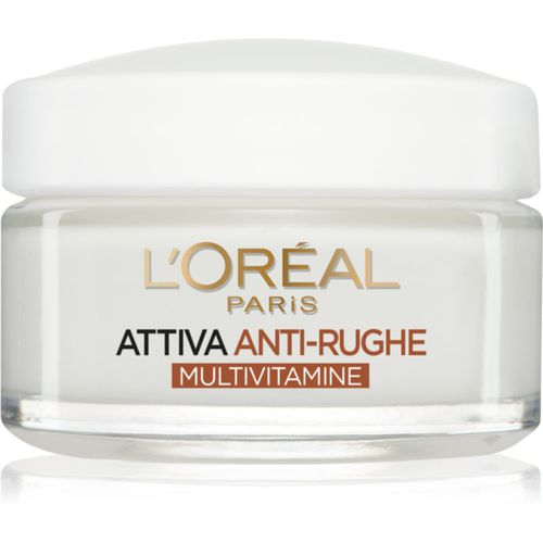 Attiva Anti-Rughe Multivitamine mascarilla hidratante intensa antiarrugas Día y noche 65+ 50 ml - L’Oréal Paris - Modalova