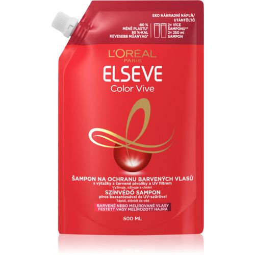 Elseve Color-Vive champú para cabello teñido recarga de recambio 500 ml - L’Oréal Paris - Modalova