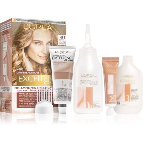 Excellence Universal Nudes Permanent-Haarfarbe Farbton 8U 1 St - L’Oréal Paris - Modalova