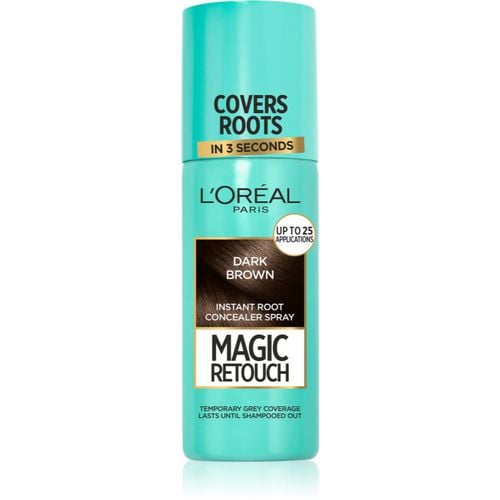 Magic Retouch spray retoca-raíces instantáneo tono Dark Brown 75 ml - L’Oréal Paris - Modalova