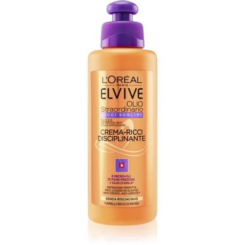 Elseve Extraordinary Sublime Curls Oil nutrición profunda para cabello rizado 200 ml - L’Oréal Paris - Modalova