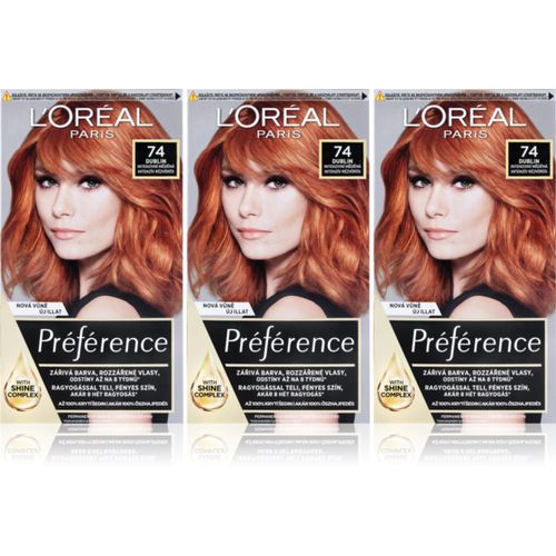 Préférence Haarfarbe vorteilhafte Packung Farbton 7.4 Mango Copper - L’Oréal Paris - Modalova