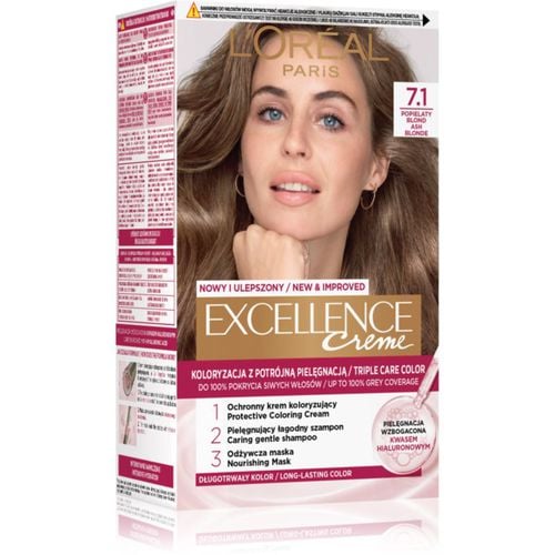 Excellence Creme Haarfarbe Farbton 7.1 1 St - L’Oréal Paris - Modalova