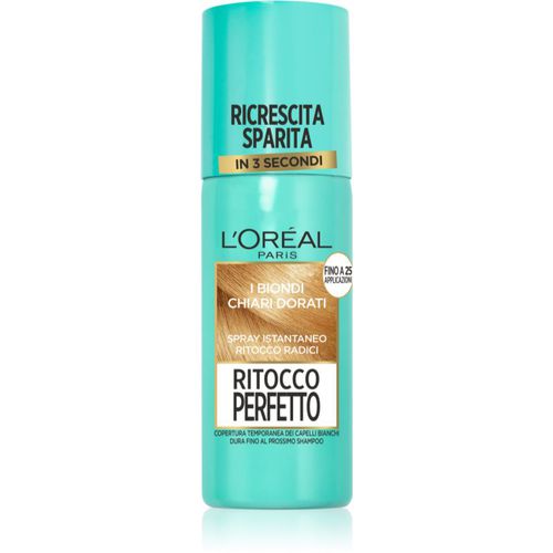 Spray Touch-Up spray retoca-raíces instantáneo tono Biondo Chiari Dorati 75 ml - L’Oréal Paris - Modalova