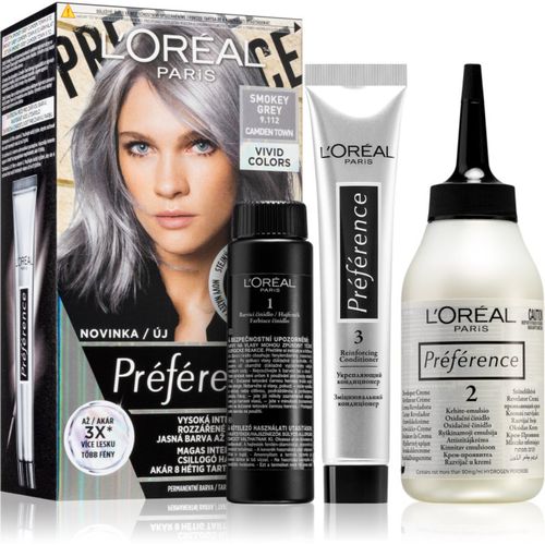 Préférence Vivids Haarfarbe Farbton 9.112 smokey grey 1 St - L’Oréal Paris - Modalova