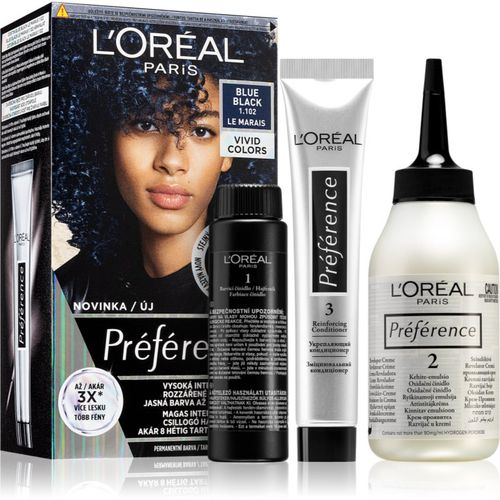 Préférence Vivids Haarfarbe Farbton 1.102 blue black 1 St - L’Oréal Paris - Modalova