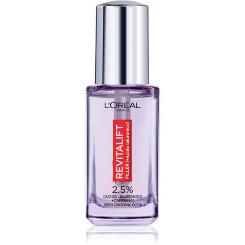 Revitalift Filler sérum de contorno de ojos iluminador con ácido hialurónico 20 ml - L’Oréal Paris - Modalova