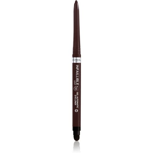 Infaillible Gel Automatic Liner matita automatica per gli occhi colore Brown 1 pz - L’Oréal Paris - Modalova