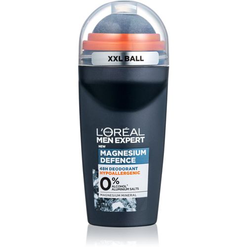 Men Expert Magnesium Defence deodorante roll-on per uomo 50 ml - L’Oréal Paris - Modalova