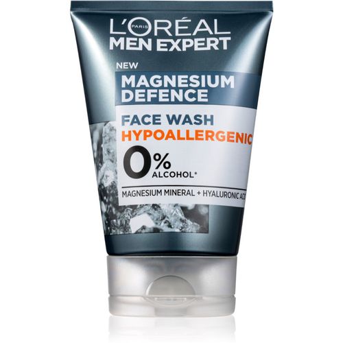 Men Expert Magnesium Defence gel detergente per il viso per uomo 100 ml - L’Oréal Paris - Modalova