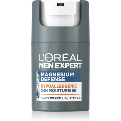 Men Expert Magnesium Defence crema hidratante para hombre 50 ml - L’Oréal Paris - Modalova