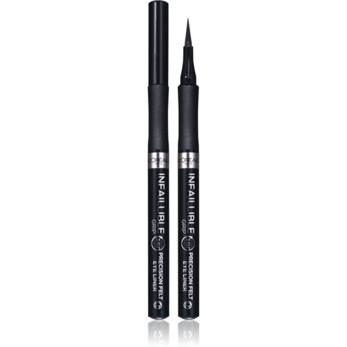 Infaillible Grip 27H Precision Felt delineador en rotulador tono Black 1 ml - L’Oréal Paris - Modalova