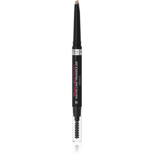 Infaillible 24h Filling Triangular Pencil matita di precisione per sopracciglia resistente all'acqua colore 06 Dark Blonde 1 ml - L’Oréal Paris - Modalova