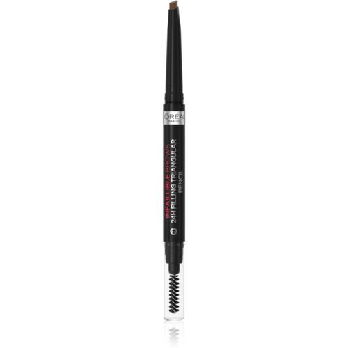 Infaillible 24h Filling Triangular Pencil matita di precisione per sopracciglia resistente all'acqua colore 01 Ebony 1 ml - L’Oréal Paris - Modalova