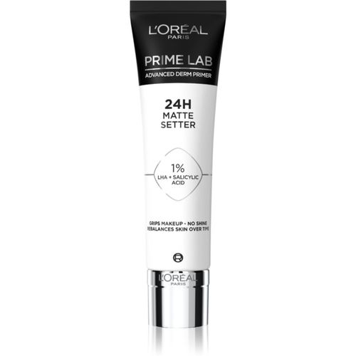 Prime Lab 24H Matte Setter prebase de maquillaje matificante 30 ml - L’Oréal Paris - Modalova