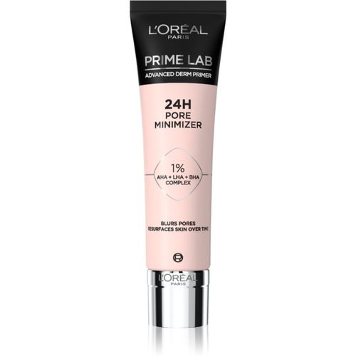 Prime Lab 24H Pore Minimizer prebase de maquillaje para alisar la piel y minimizar los poros 30 ml - L’Oréal Paris - Modalova