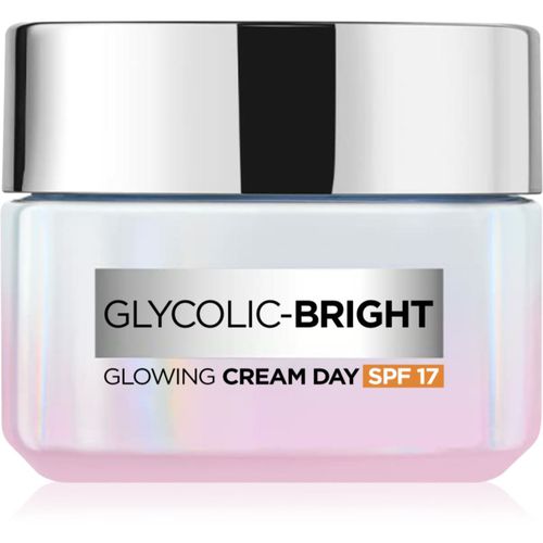 Glycolic-Bright crema iluminadora de día con factor de protección solar UV 50 ml - L’Oréal Paris - Modalova