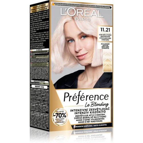 Préférence Le Blonding Haarfarbe zur Aufhellung der Haare Farbton 11.21 Ultra-Light Cool Pearl Blonde 1 St - L’Oréal Paris - Modalova