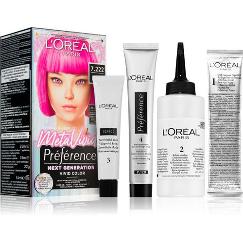 Préférence Meta Vivids tinte semi-permanente para el cabello tono 7.222 Meta Pink 1 ud - L’Oréal Paris - Modalova