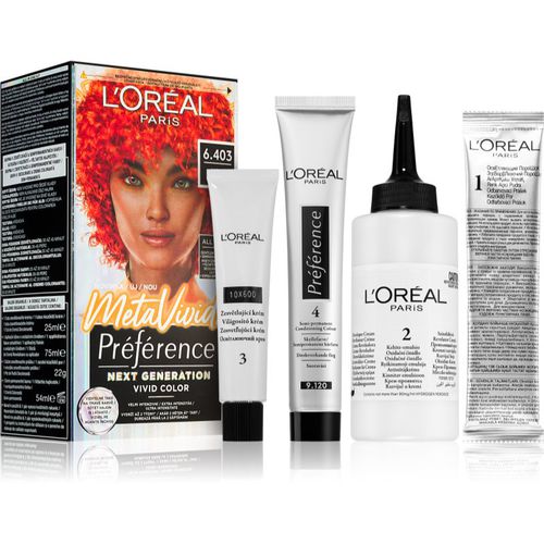 Préférence Meta Vivids tinte semi-permanente para el cabello tono 6.403 Meta Coral 1 ud - L’Oréal Paris - Modalova