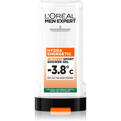 Men Expert Hydra Energetic gel de ducha refrescante para hombre 300 ml - L’Oréal Paris - Modalova