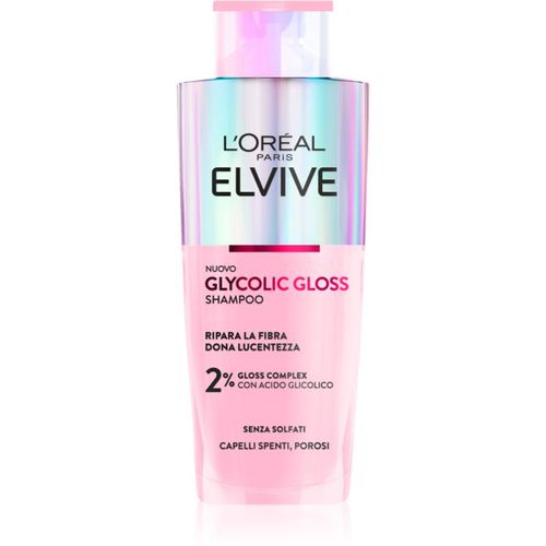 Elseve Glycolic Gloss champú revitalizante para dar brillo al cabello apagado 200 ml - L’Oréal Paris - Modalova