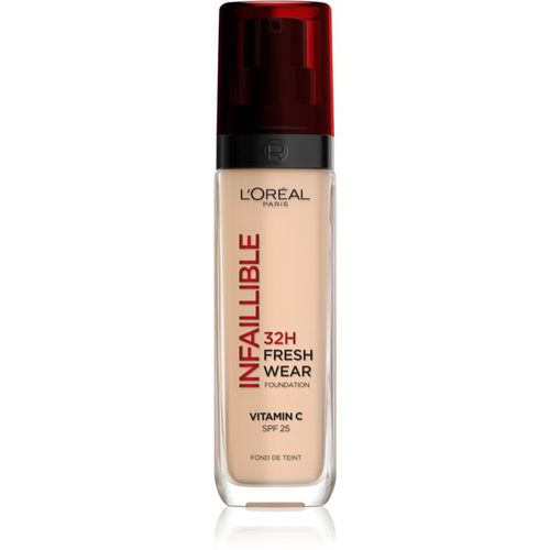 Infaillible 32H Fresh Wear fondotinta lunga tenuta SPF 25 colore 135 Inter 30 ml - L’Oréal Paris - Modalova