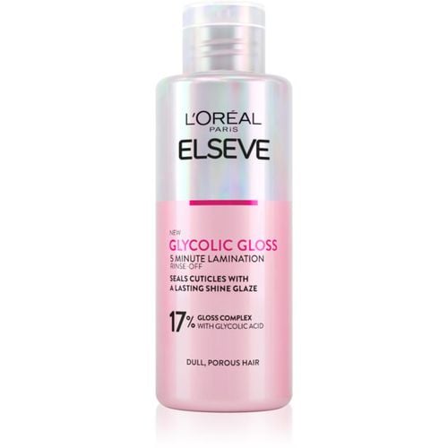 Elseve Glycolic Gloss mascarilla para cabello para reparar y alisar cabello dañado 200 ml - L’Oréal Paris - Modalova