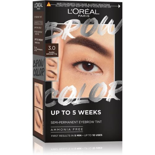 Brow Color tinte de cejas tono 3.0 DARK BRUNETTE 1 ud - L’Oréal Paris - Modalova