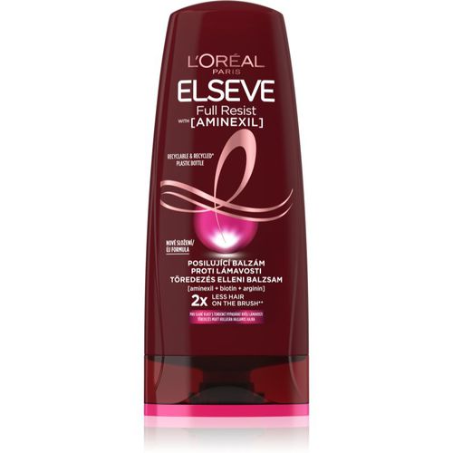 Elseve Full Resist Aminexil bálsamo fortificante para el cabello frágil con tendencia a la caída 300 ml - L’Oréal Paris - Modalova